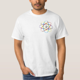 Camiseta del átomo (005) -