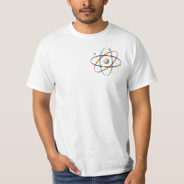 Camiseta del átomo (005) - (Anverso)