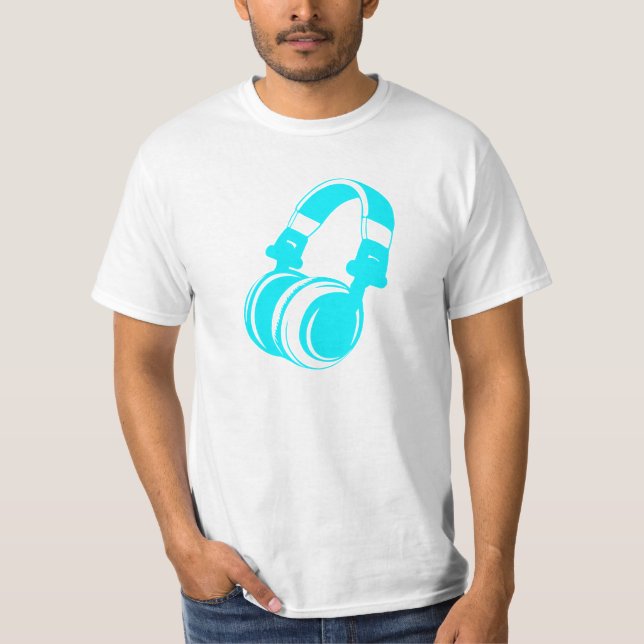 Camiseta del auricular del vintage (Anverso)