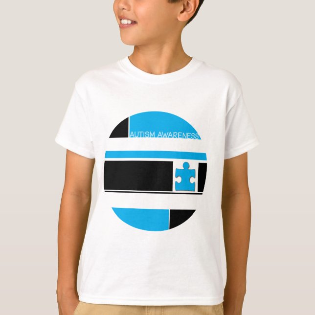 Camiseta del autismo de la juventud (Anverso)