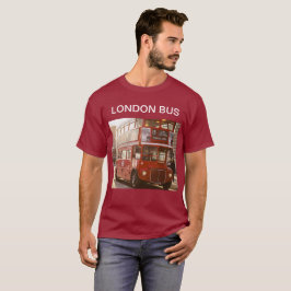 Camiseta del autobús de Londres