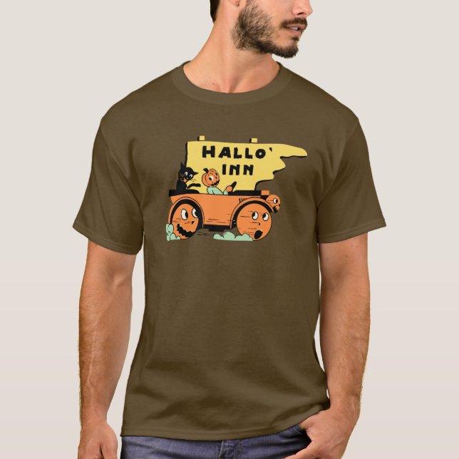 camiseta del automóvil de Halloween de los años 30 (Anverso)