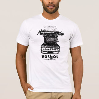 Camiseta del autor con arte gráfico de la máquina