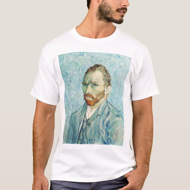 Camiseta del autorretrato de Vincent van Gogh (Anverso)
