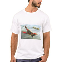 Camiseta del avión Ki-43 Oscar