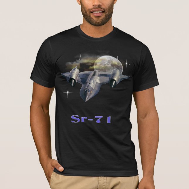 Camiseta del avión militar espía Sr-71 (Anverso)