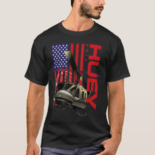 Camiseta del avión militar Huey