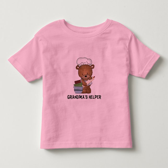 Camiseta del ayudante de la abuela (Anverso)