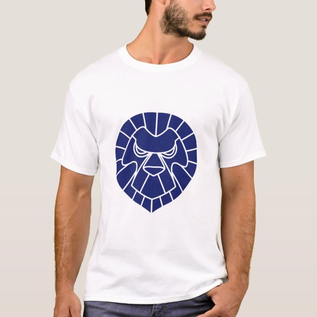 Camiseta del azul de las karmas de Jackie (Anverso)