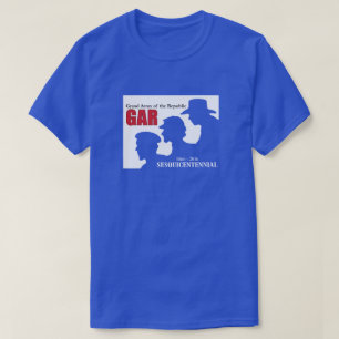 Camiseta del azul de Sesquicentennial del
