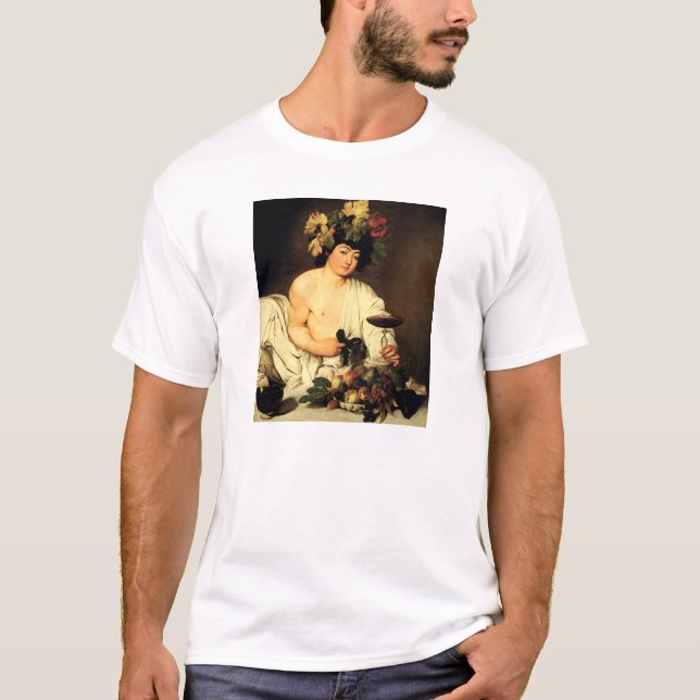 Camiseta del Bacchus de Caravaggio (Anverso)