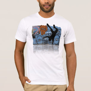 Camiseta del bailarín de Hip Hop