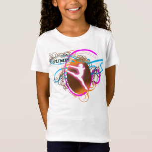 Camiseta del bailarín del gimnasta