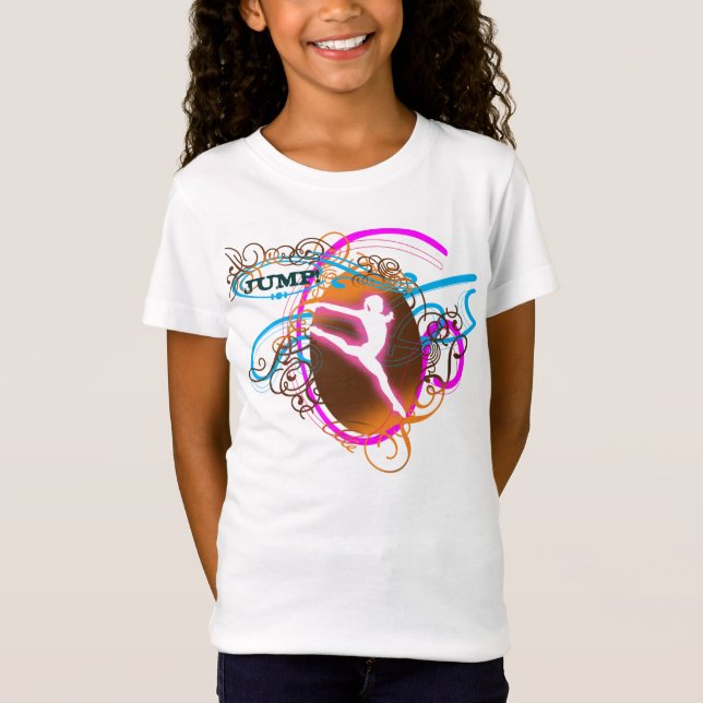 Camiseta del bailarín del gimnasta (Anverso)