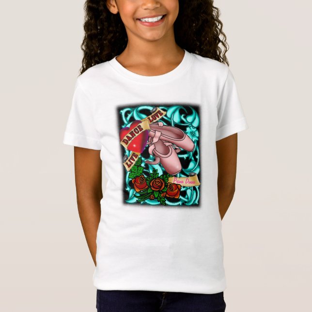 Camiseta del bailarín del tatuaje (Anverso)