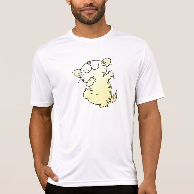 Camiseta del baile del gatito del dibujo animado (Anverso)