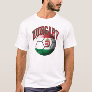 Camiseta del balón de fútbol de Hungría