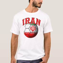 Camiseta del balón de fútbol de Irán
