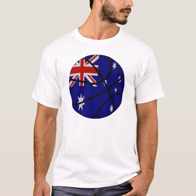 Camiseta del baloncesto de Australia (Anverso)