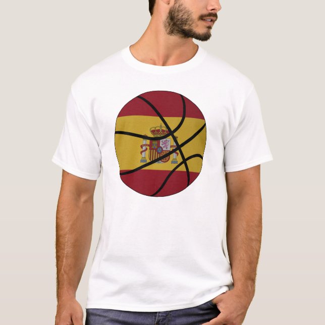 Camiseta del baloncesto de España (Anverso)