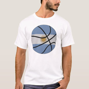 Camiseta del baloncesto de la Argentina