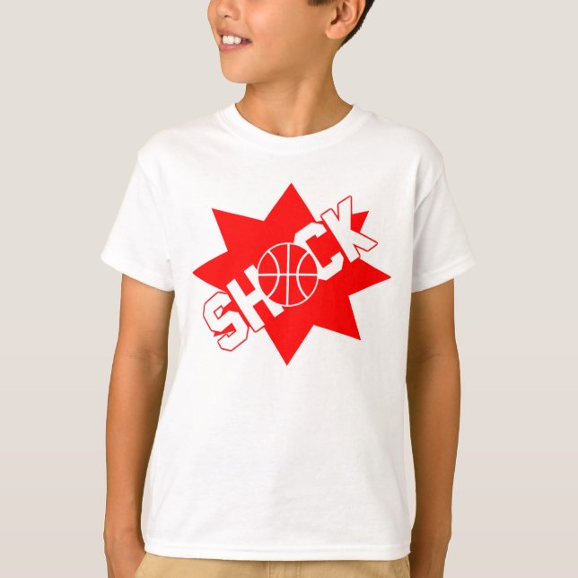 Camiseta del baloncesto del choque (Anverso)