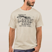 Camiseta del "banco cubierto de musgo"