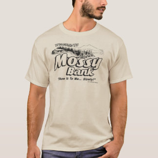 Camiseta del "banco cubierto de musgo"