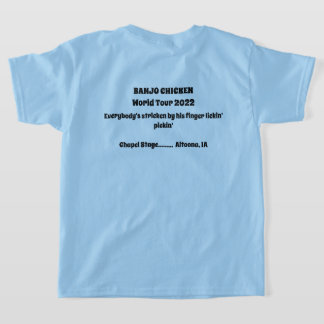 Camiseta del Banjo Chicken World Tour Concert 