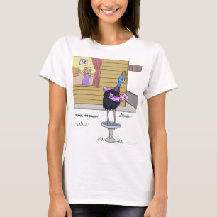 Camiseta del baño del pájaro del casuario