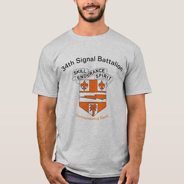 Camiseta del batallón de señal 34 (Anverso)