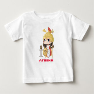 Camiseta del bebé de Athena
