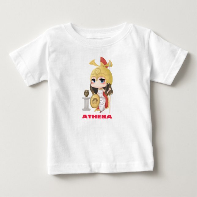 Camiseta del bebé de Athena (Anverso)