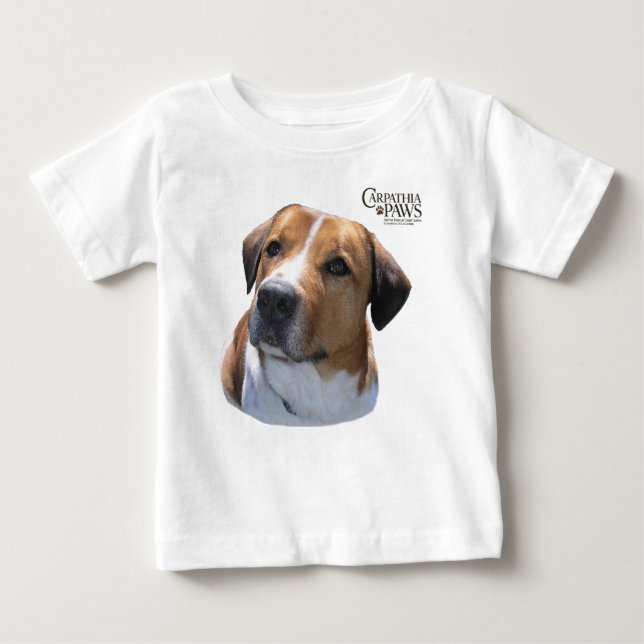 Camiseta del bebé de Bernie (Anverso)