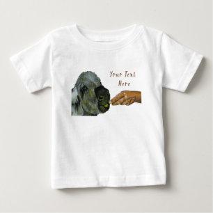 Camiseta del bebé de Donkey