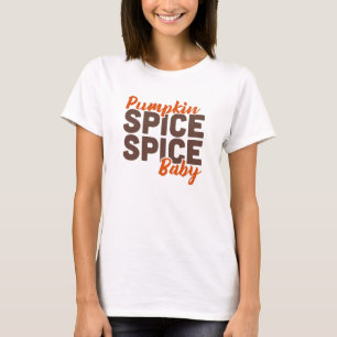 Camiseta del bebé de la especia de la especia de