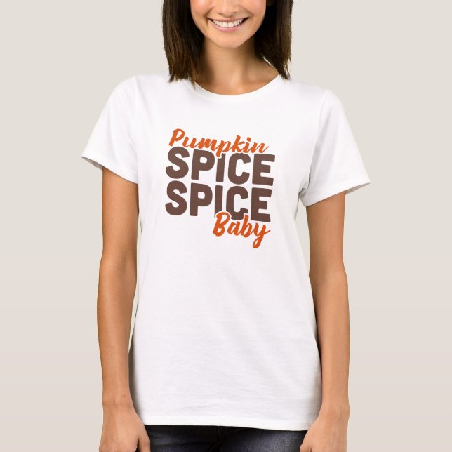 Camiseta del bebé de la especia de la especia de (Anverso)