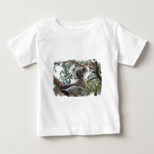 Camiseta del bebé de la koala (Anverso)