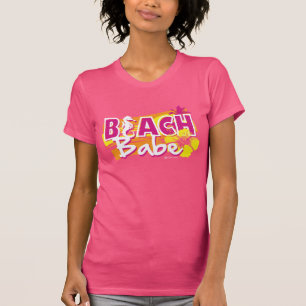 CAMISETA DEL BEBÉ DE LA PLAYA