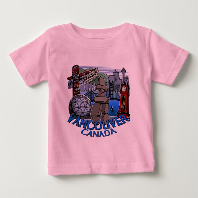 Camiseta del bebé de la señal de las camisetas del (Anverso)