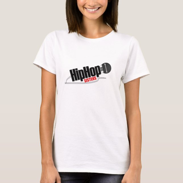 CAMISETA DEL BEBÉ DE LAS HERMANAS DE HIP HOP (Anverso)