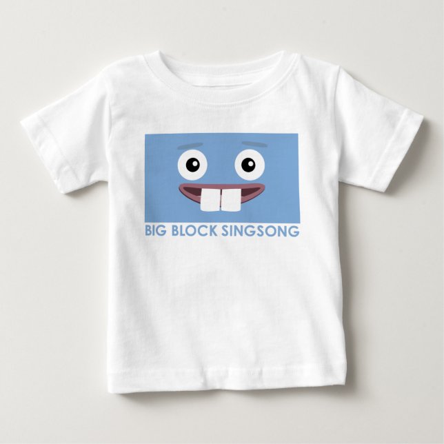 Camiseta del bebé de los dientes de BBSS (Anverso)