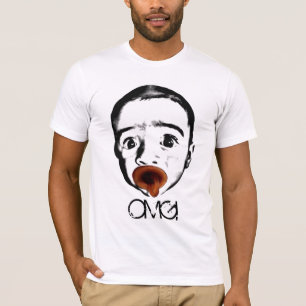 Camiseta del bebé de OMG