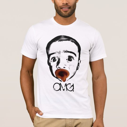Camiseta del bebé de OMG