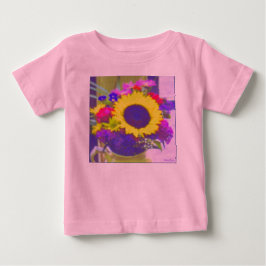 Camiseta del bebé de Sunny Bouquet