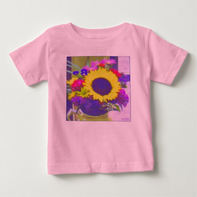 Camiseta del bebé de Sunny Bouquet (Anverso)