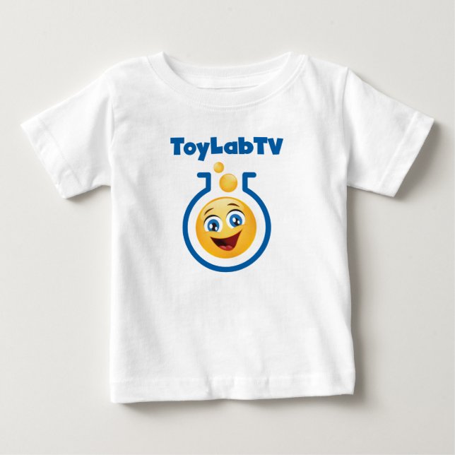 Camiseta del bebé de ToyLabTV (Anverso)