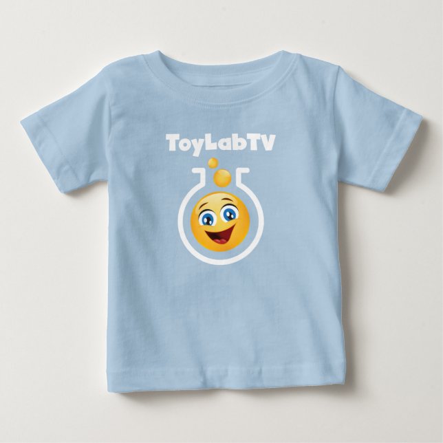 Camiseta del bebé de ToyLabTV (Anverso)
