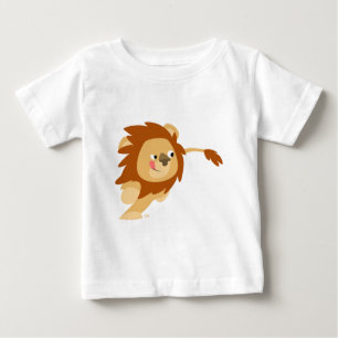 Camiseta del bebé del león del Personalizado de Ga