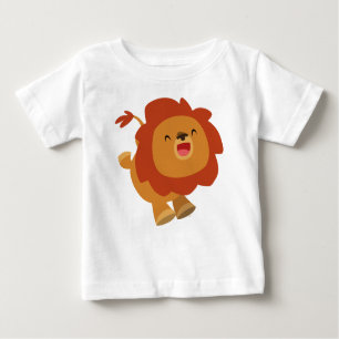 Camiseta del bebé del león del Personalizado de Ga